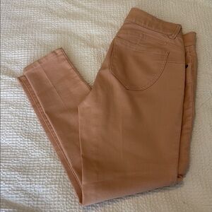 Democracy Pink Skinny Jeans Stretch Denim